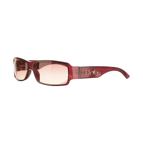 Dior Maroon 'Shiny Dior 1' Sunglasses