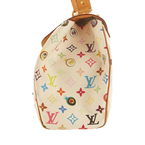 louis vuitton backpack mini multicolor Limited Edition Palm Spring Monogram Canvas GHW With Strap L'UXE LINK the signature LV turn lock adds a final fashionable twist. Louis Vuitton Multicolor Monogram Canvas