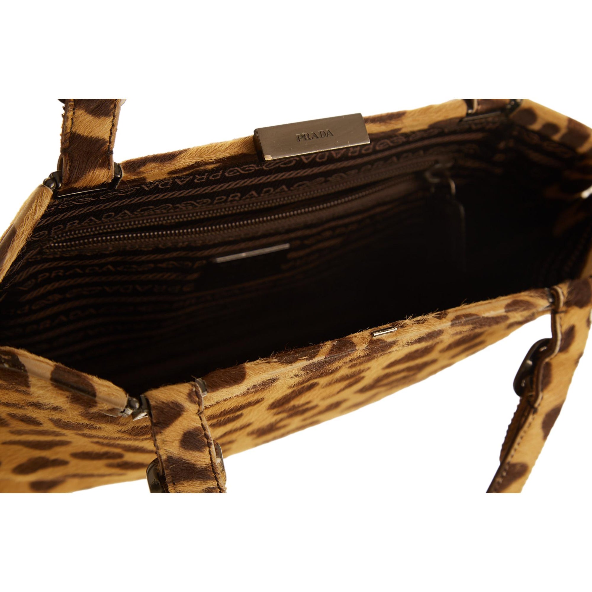 Prada Cheetah Print Shoulder Bag