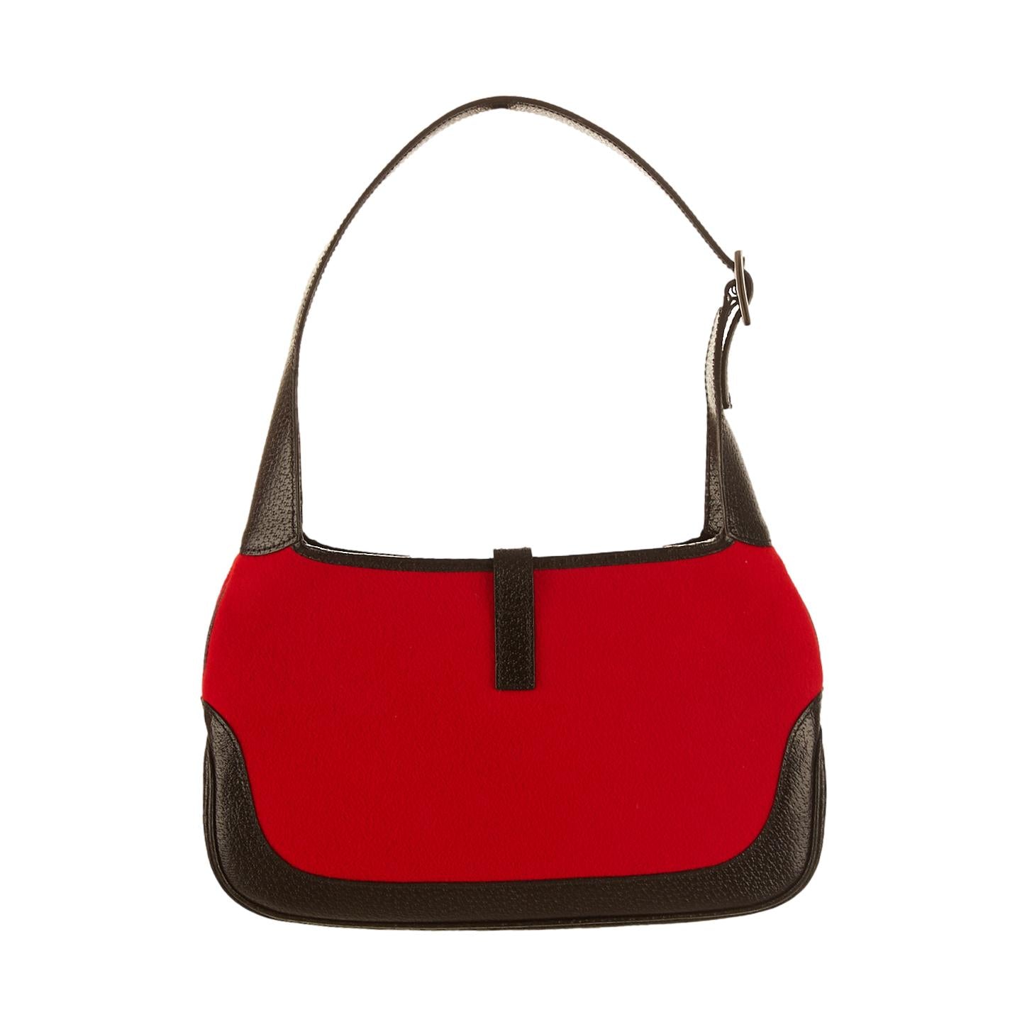 Gucci Red Felt Jackie Bag – Treasures of NYC