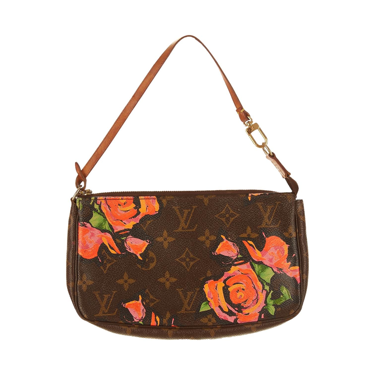Louis Vuitton Monogram Rose Print Mini Shoulder Bag