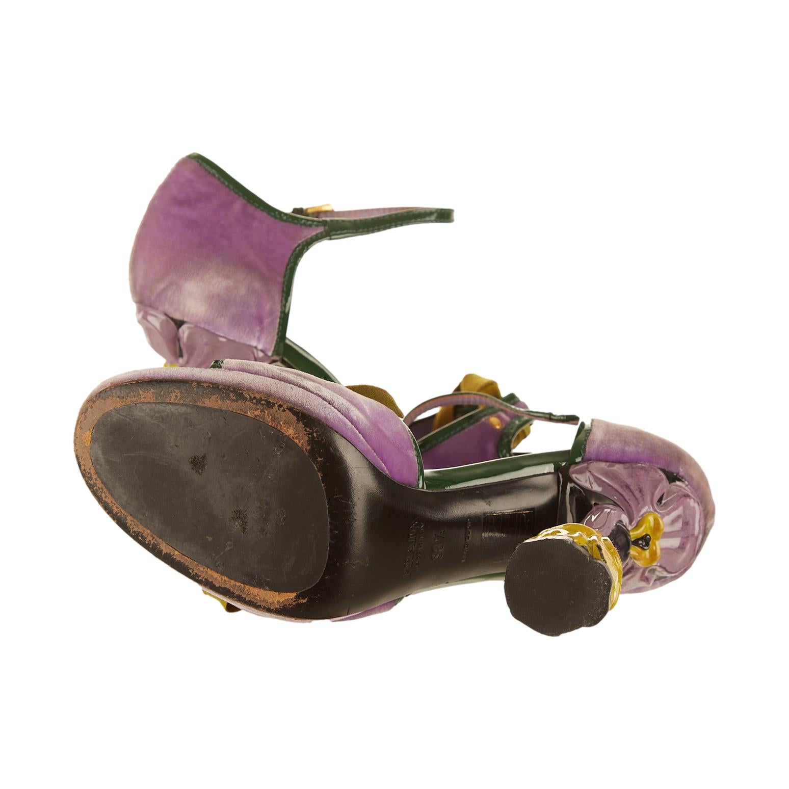 Prada Purple Fairytale Heels – Treasures of NYC