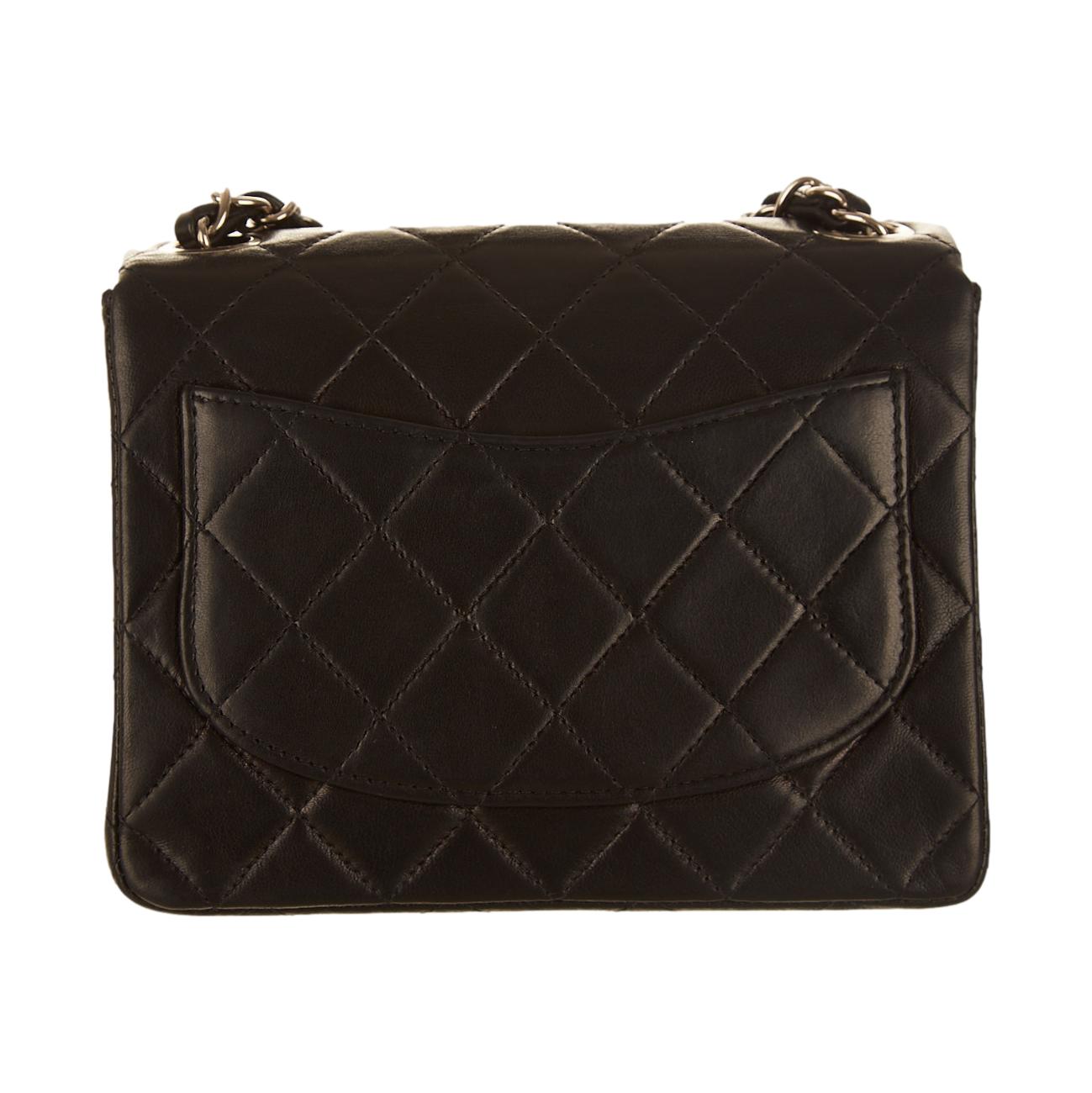 Chanel Black Square Mini Flap Bag