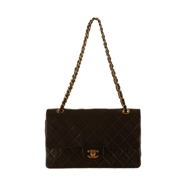 Chanel Black Quilted Double Flap Bag