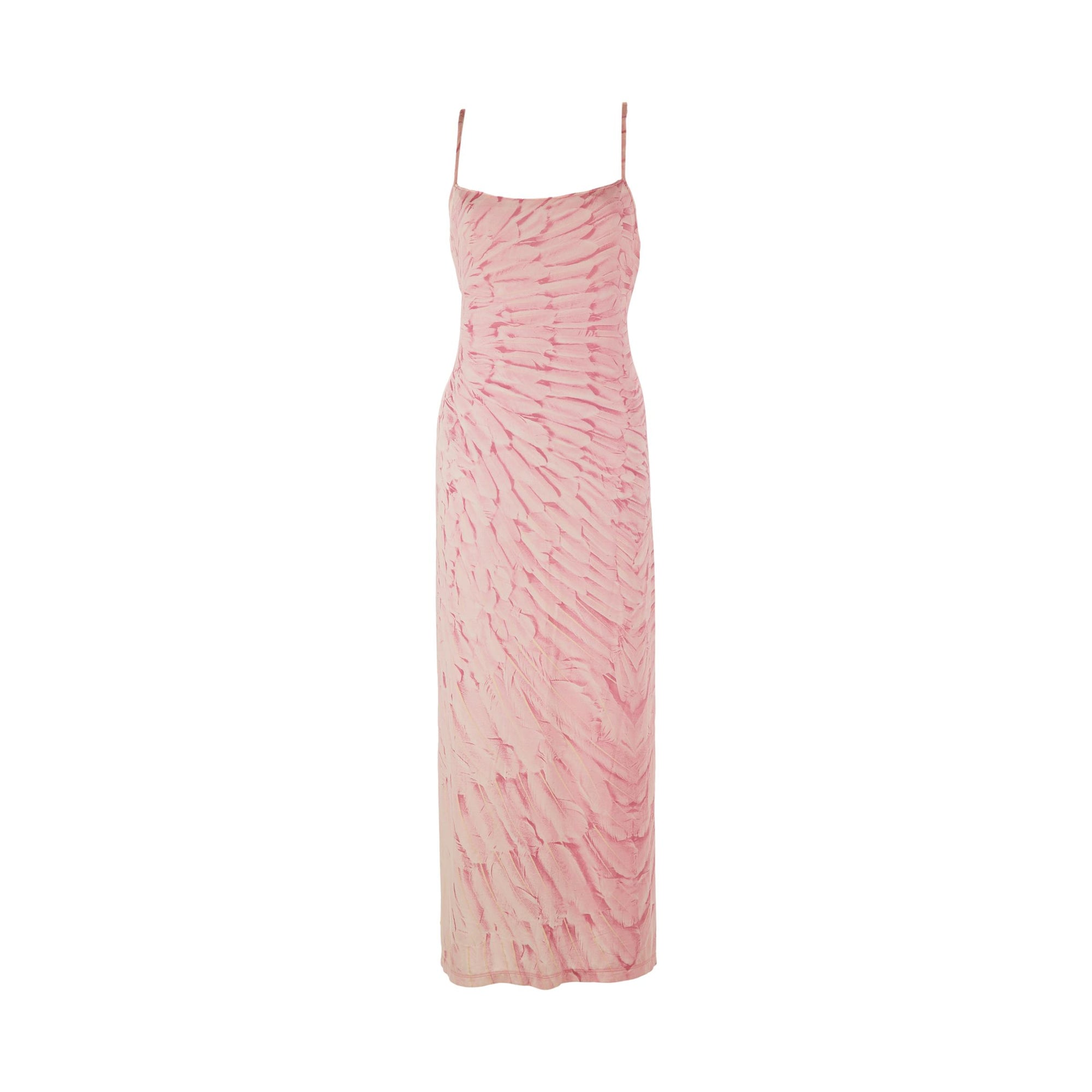 roberto cavalli pink dress Roberto Cavalli Pink Silk Gown, Spring 2000 at 1stDibs