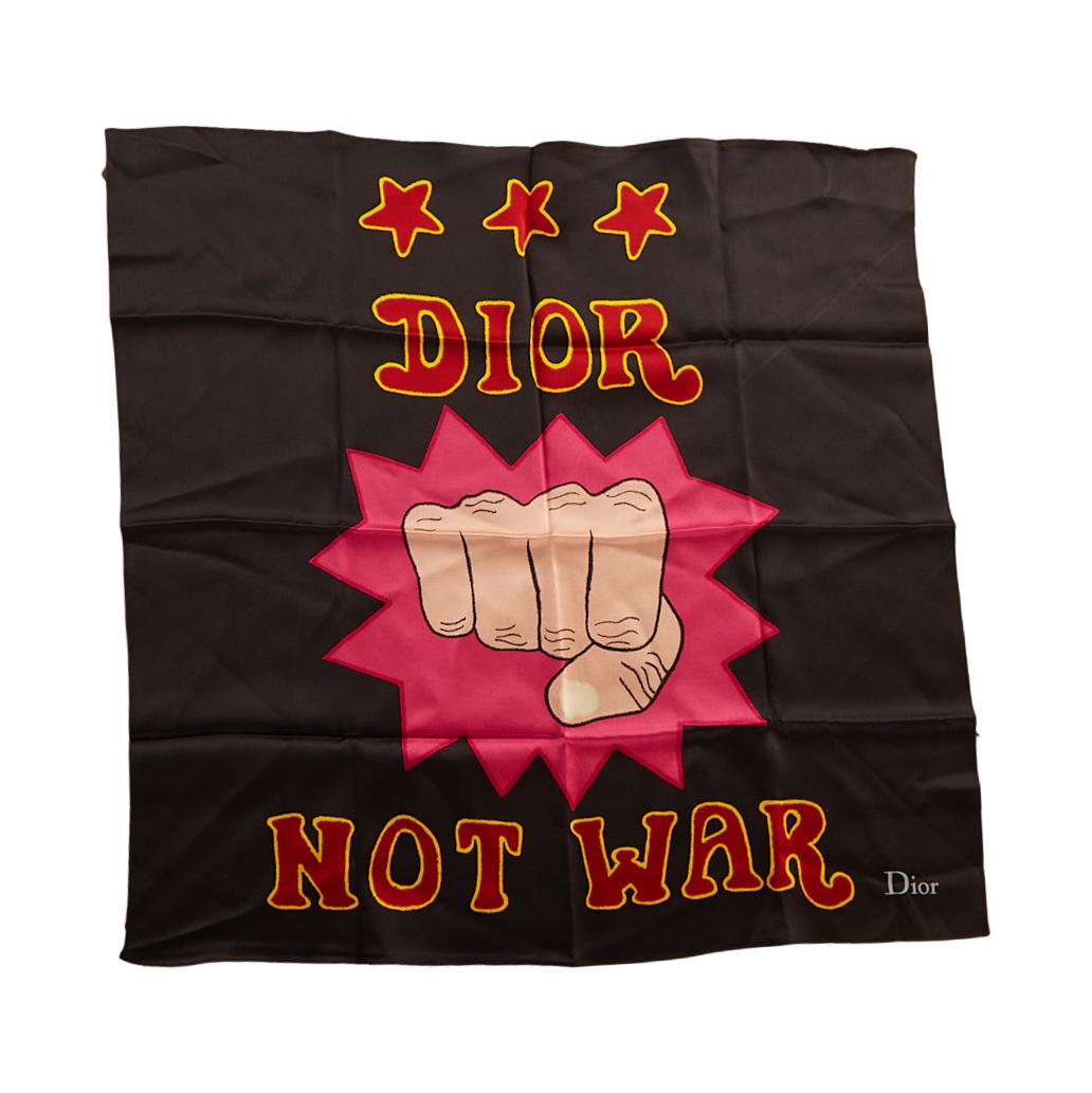 Dior 'Not War' Scarf