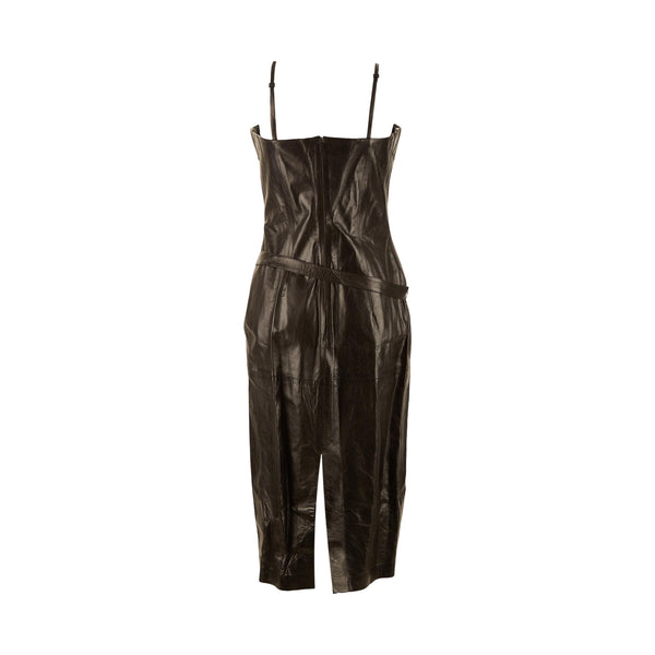 Gucci Black Leather Dress Gucci Black Leather Dress