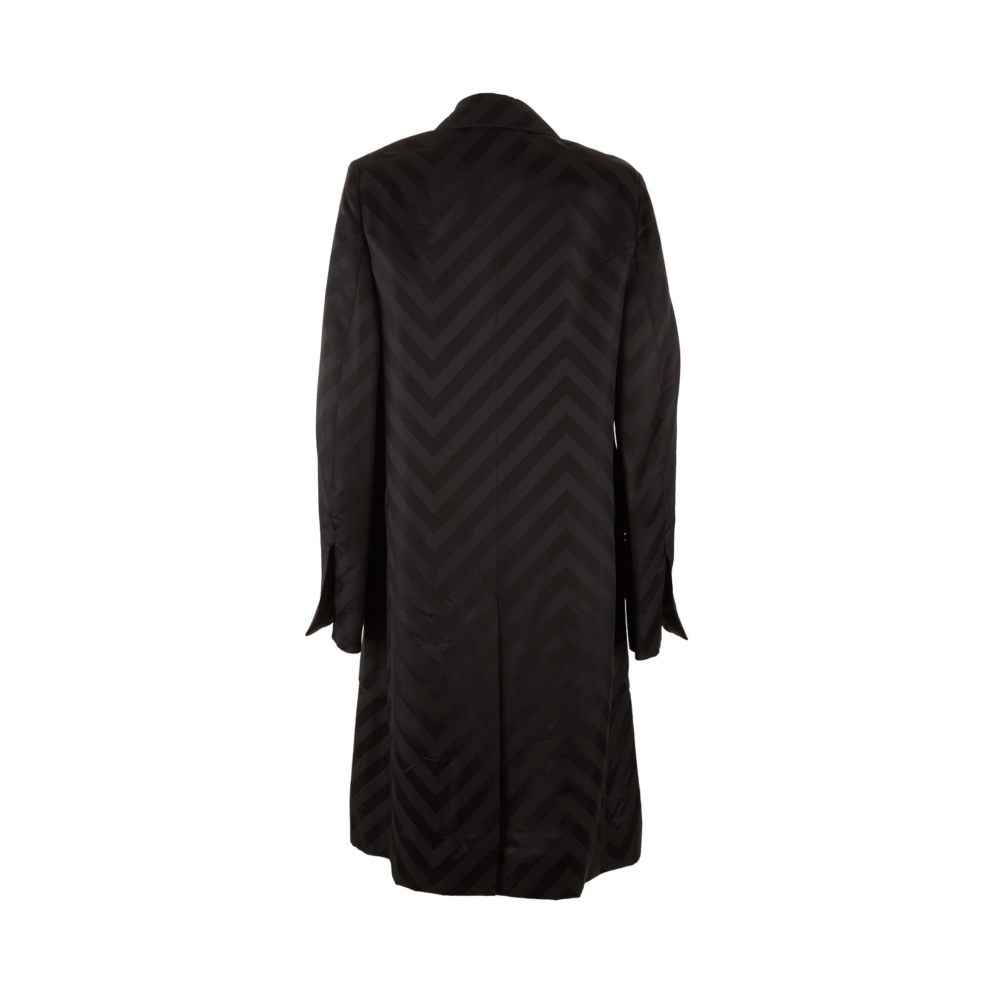 Gucci Black Jacquard Coat