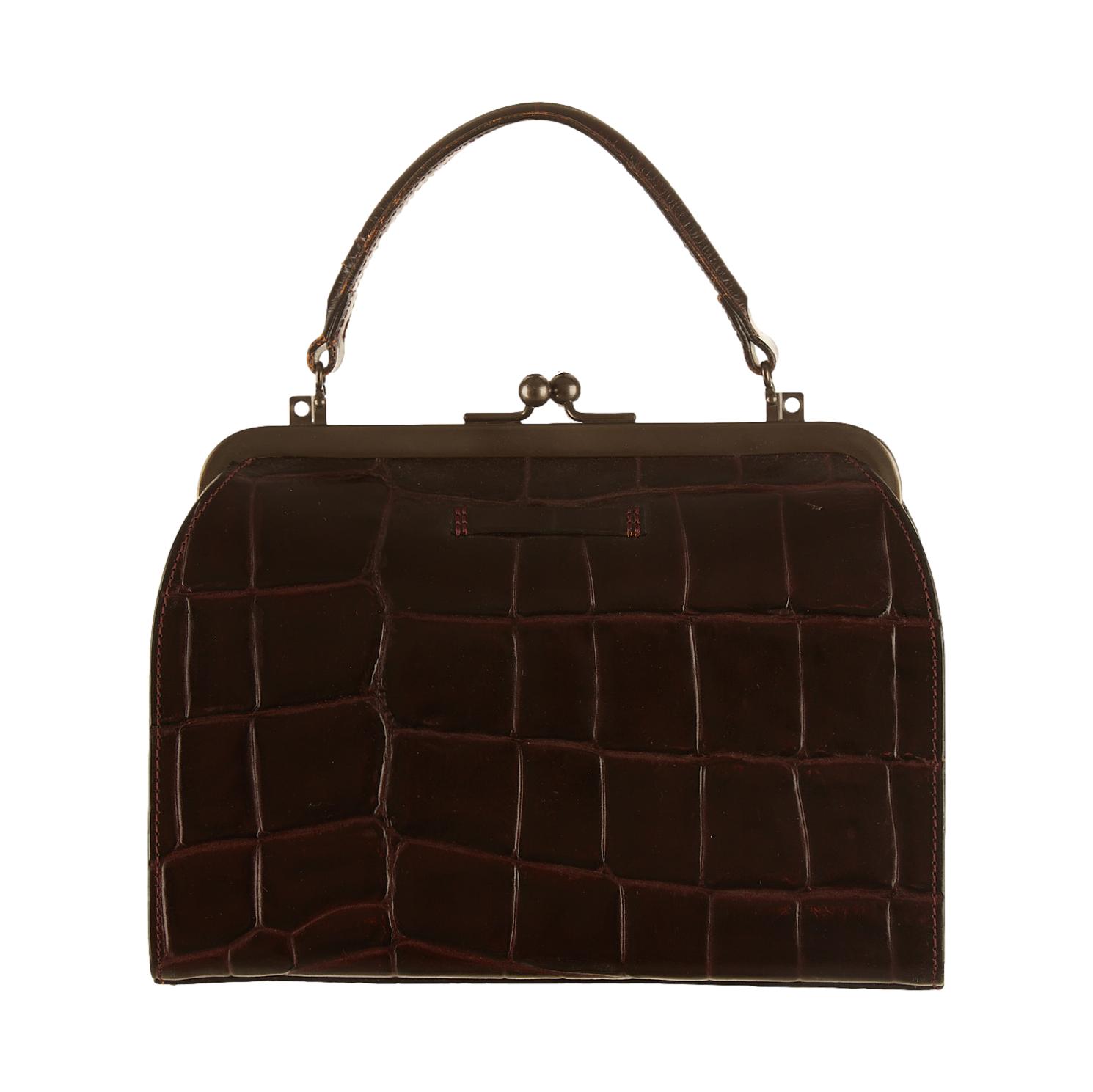 Fauré Le Page Authenticated Leather Clutch Bag