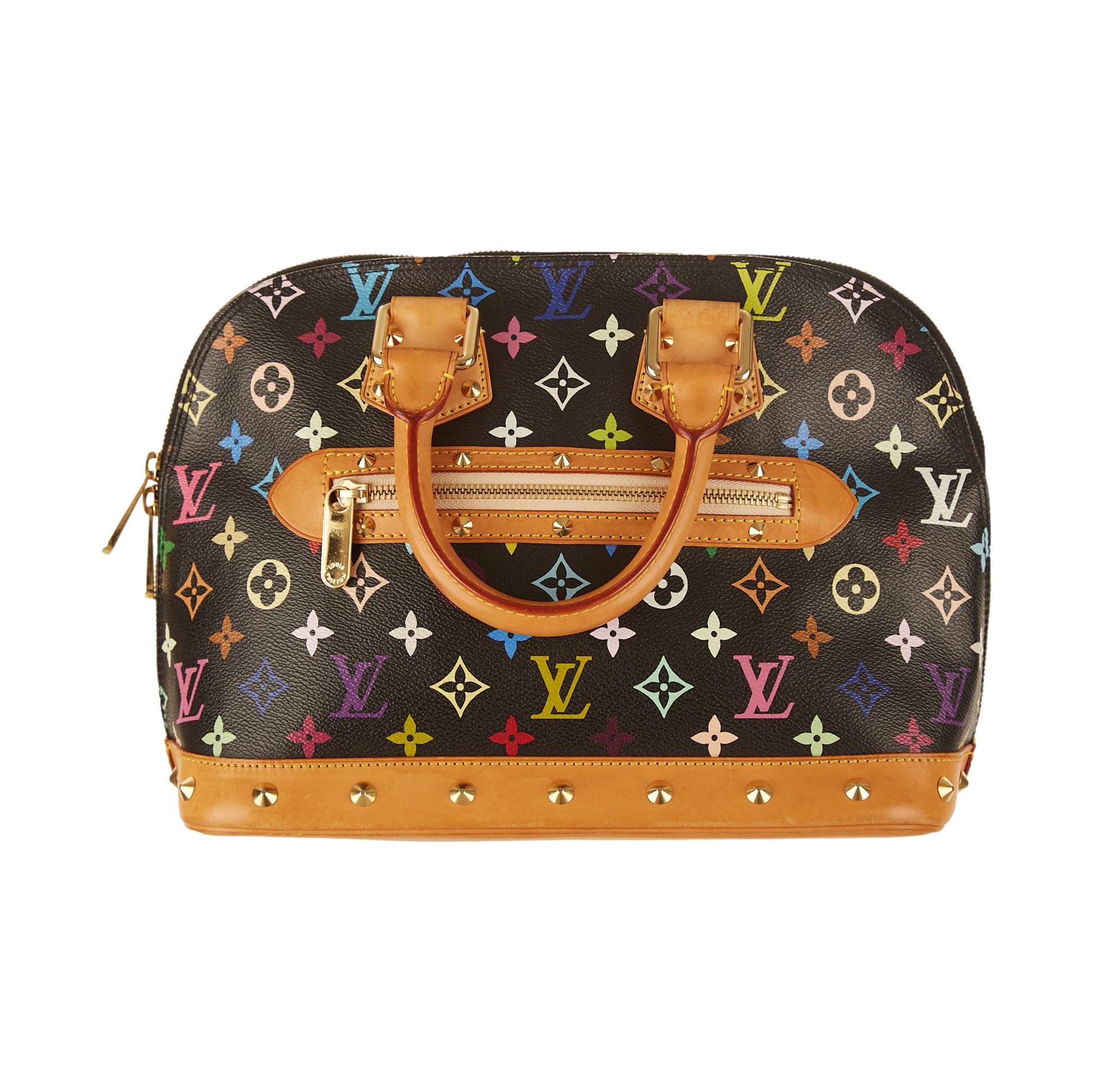 Louis Vuitton Brown Alma Mini Top Handle Bag – Treasures of NYC