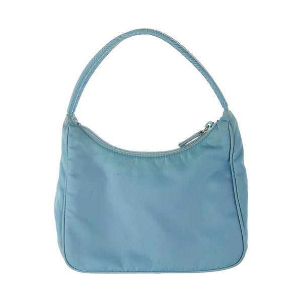 Prada Baby Blue Nylon Mini Shoulder Bag