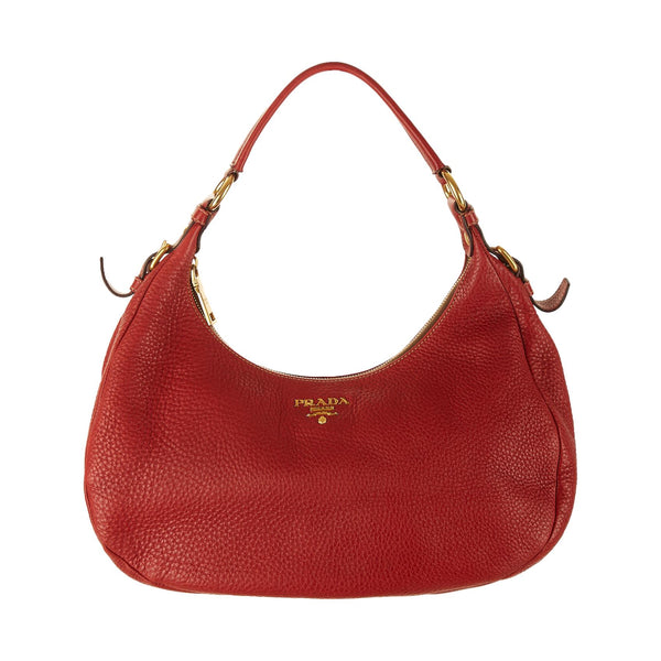 Vintage Prada Red Chain Kisslock Bag – Treasures of NYC