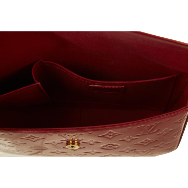 Louis Vuitton Red Monogram Patent Shoulder Bag