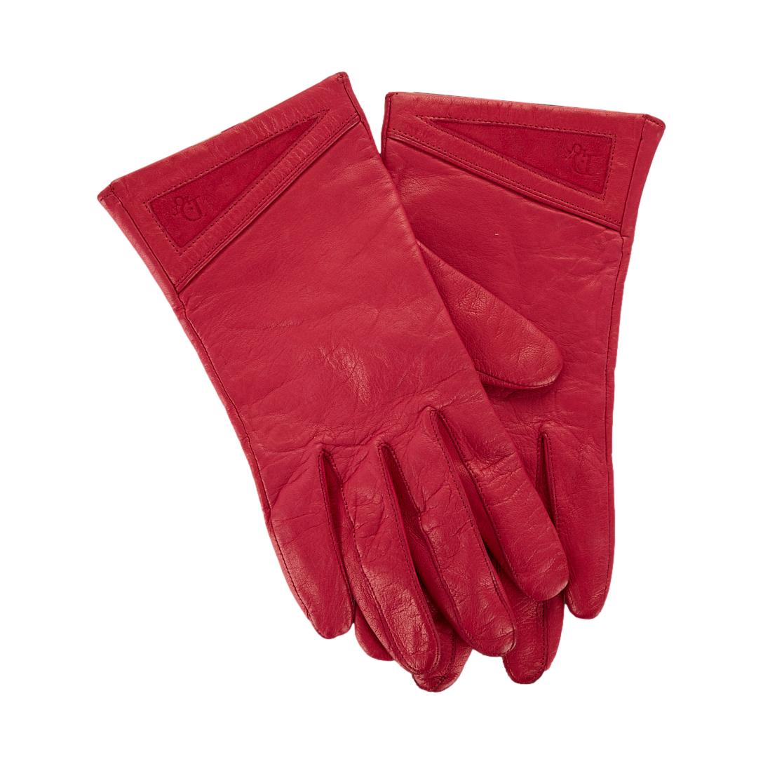 Dior Pink Logo Gloves
