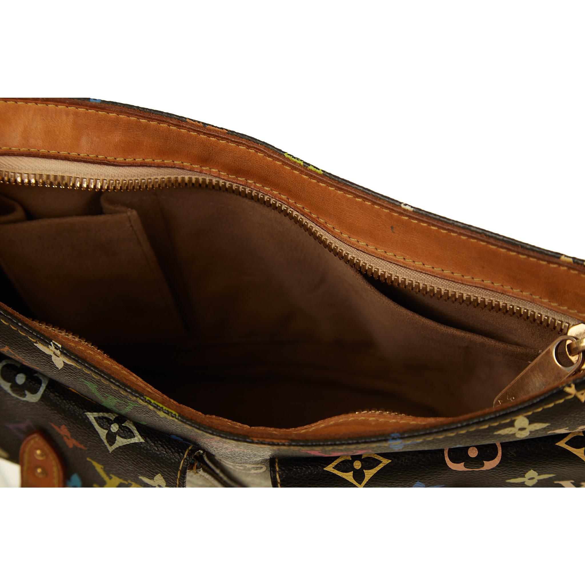 LOUIS VUITTON Handbag MONOGRAM Multicolor Black Lodge PM Shoulder Bag at  1stDibs