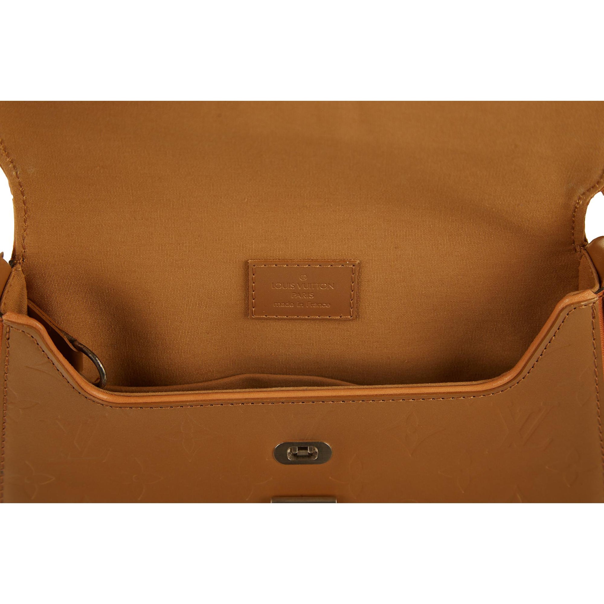 Louis Vuitton Tan Webster Street Monogram Shoulder Bag