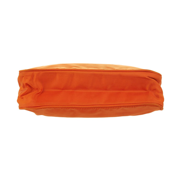 Prada Orange Nylon Mini Shoulder Bag