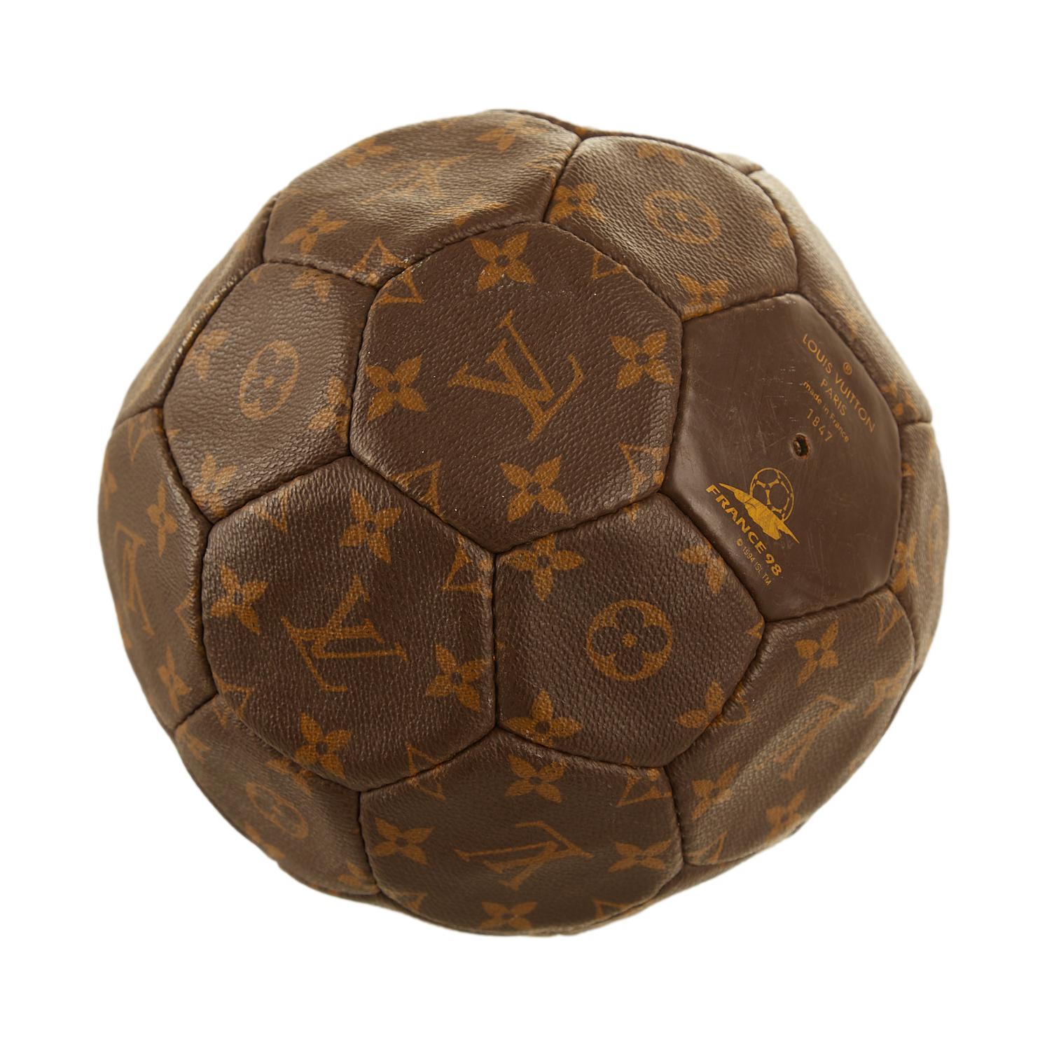 Louis Vuitton Brown Monogram Soccer Ball – Treasures of NYC