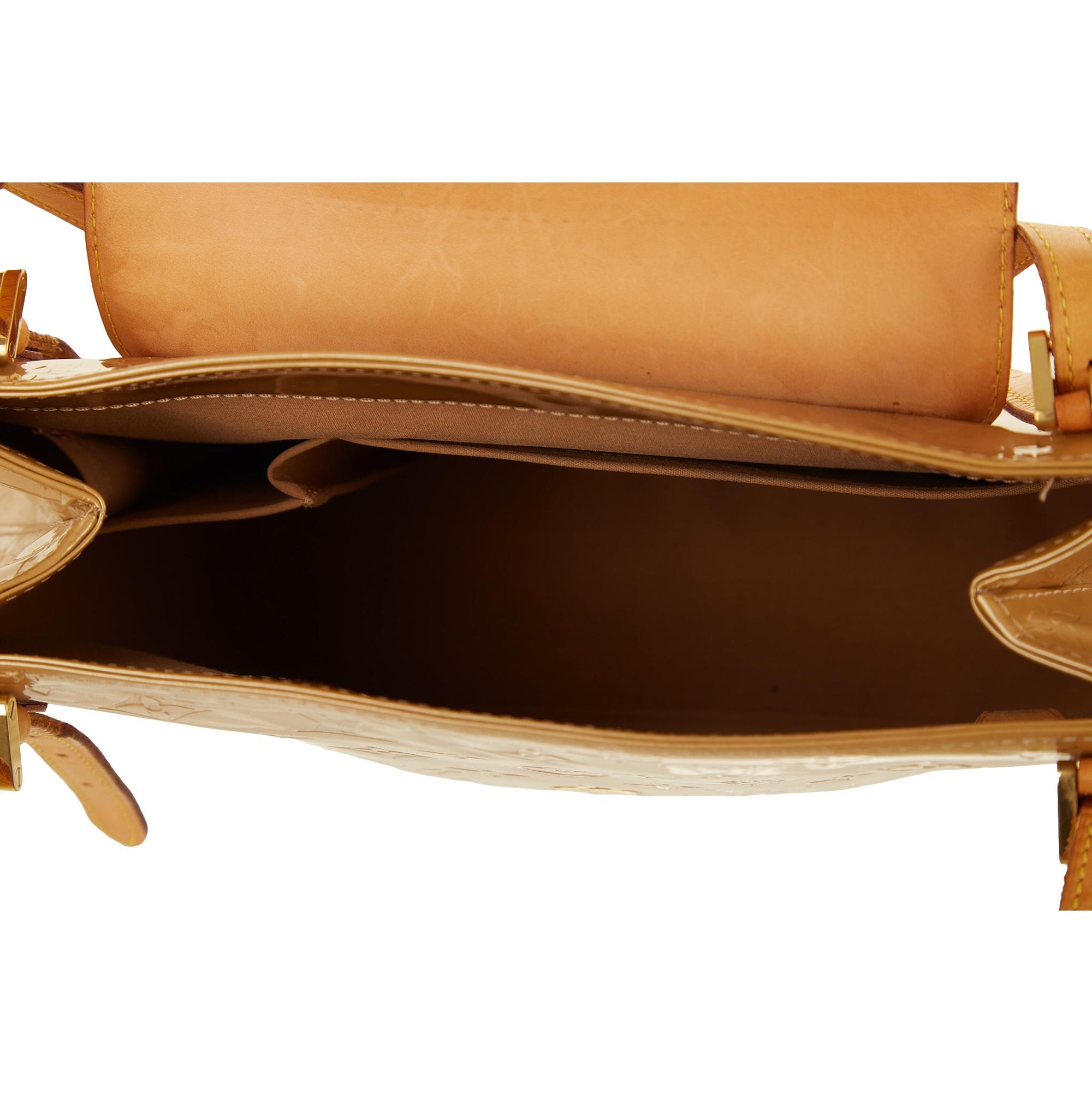 Louis Vuitton Tan Monogram Vernis Shoulder Bag