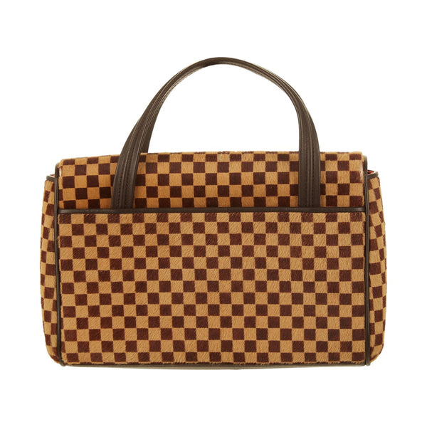 Louis Vuitton Brown Damier Top Handle Bag