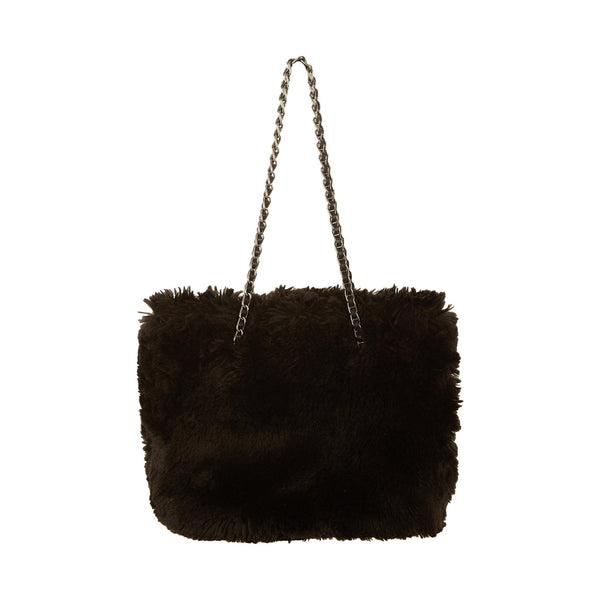 Prada Black Fuzzy Chain Shoulder Bag
