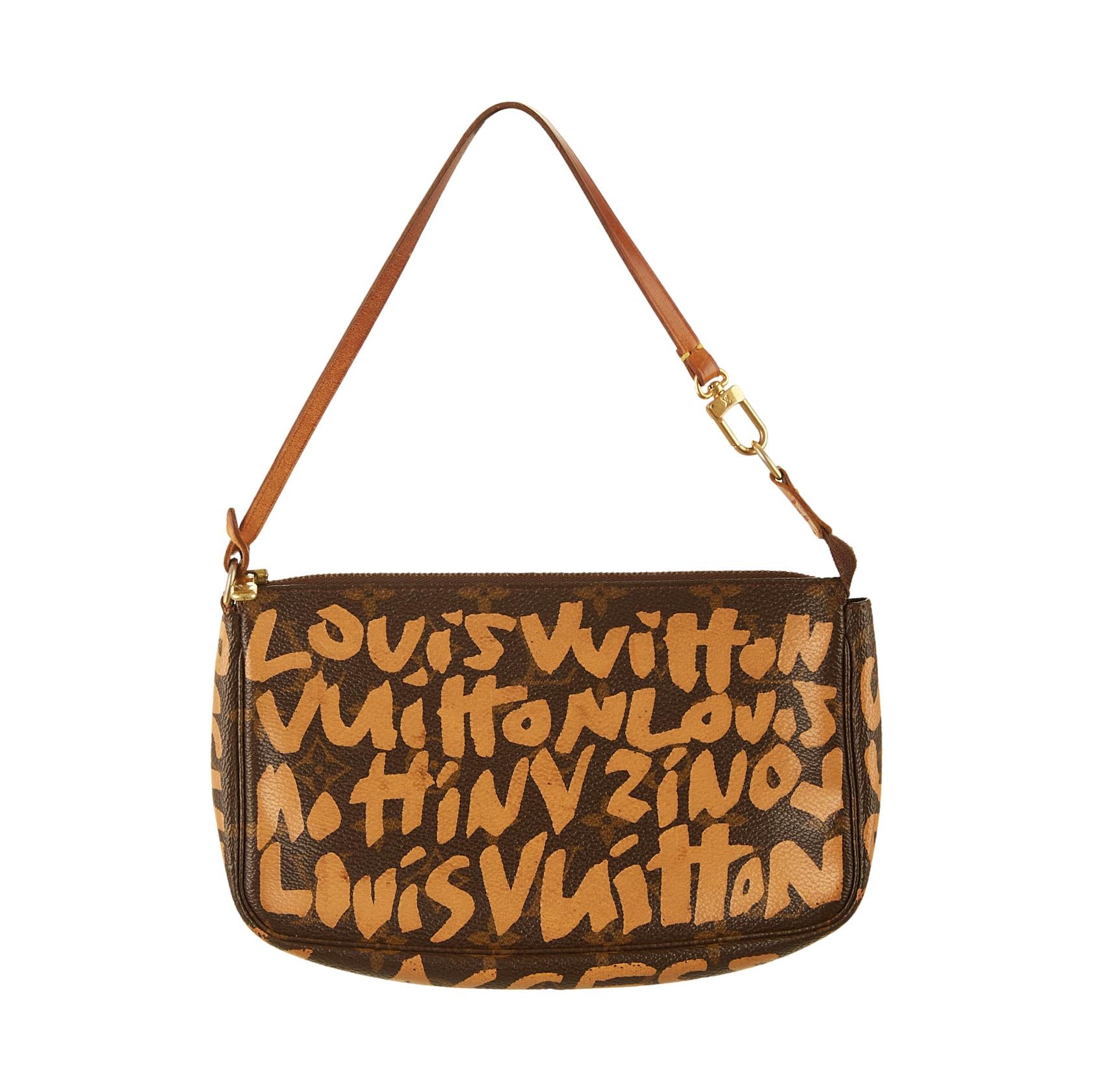 Louis Vuitton Orange Graffiti Mini Shoulder Bag