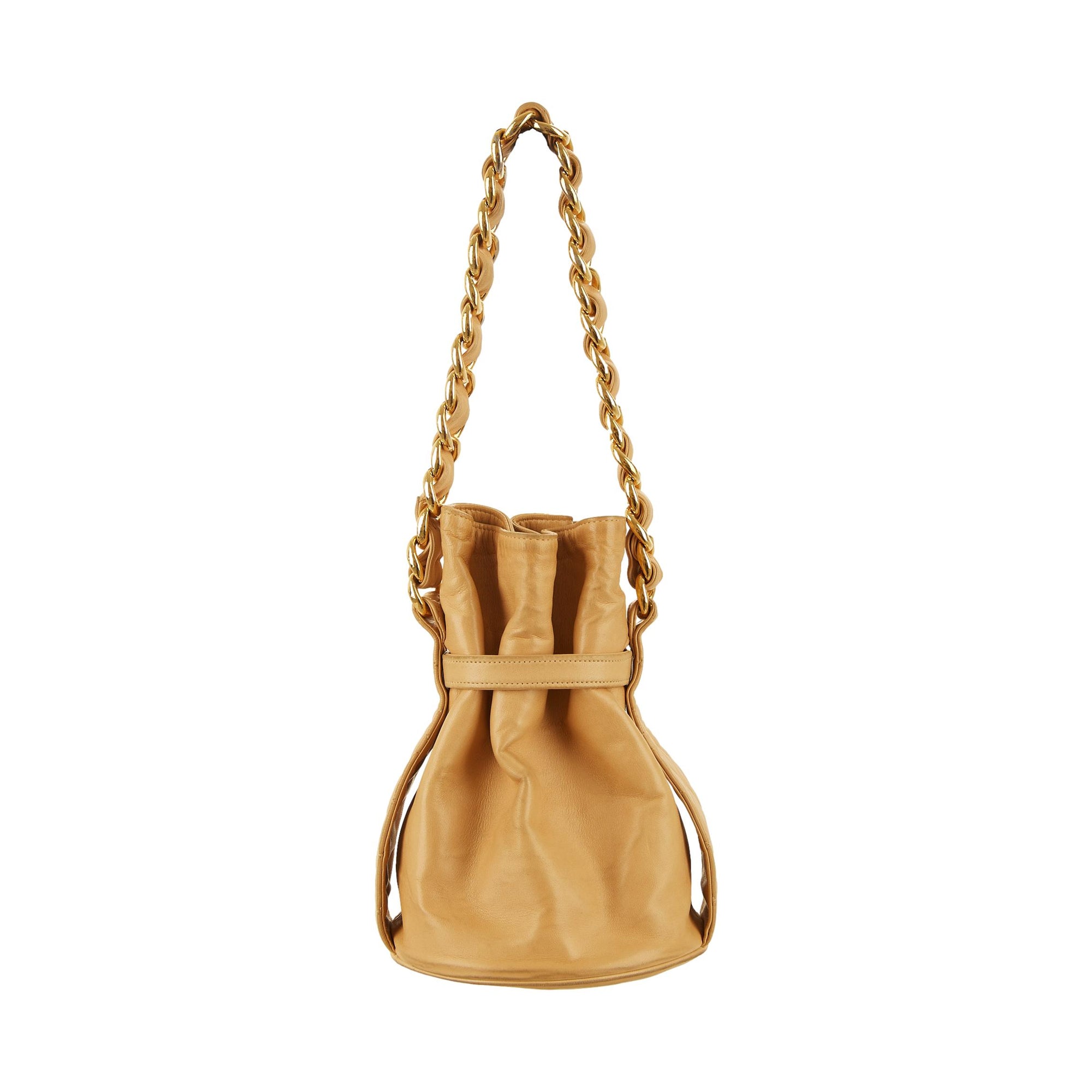 Chanel Tan Buckle Bucket Bag – Treasures of NYC
