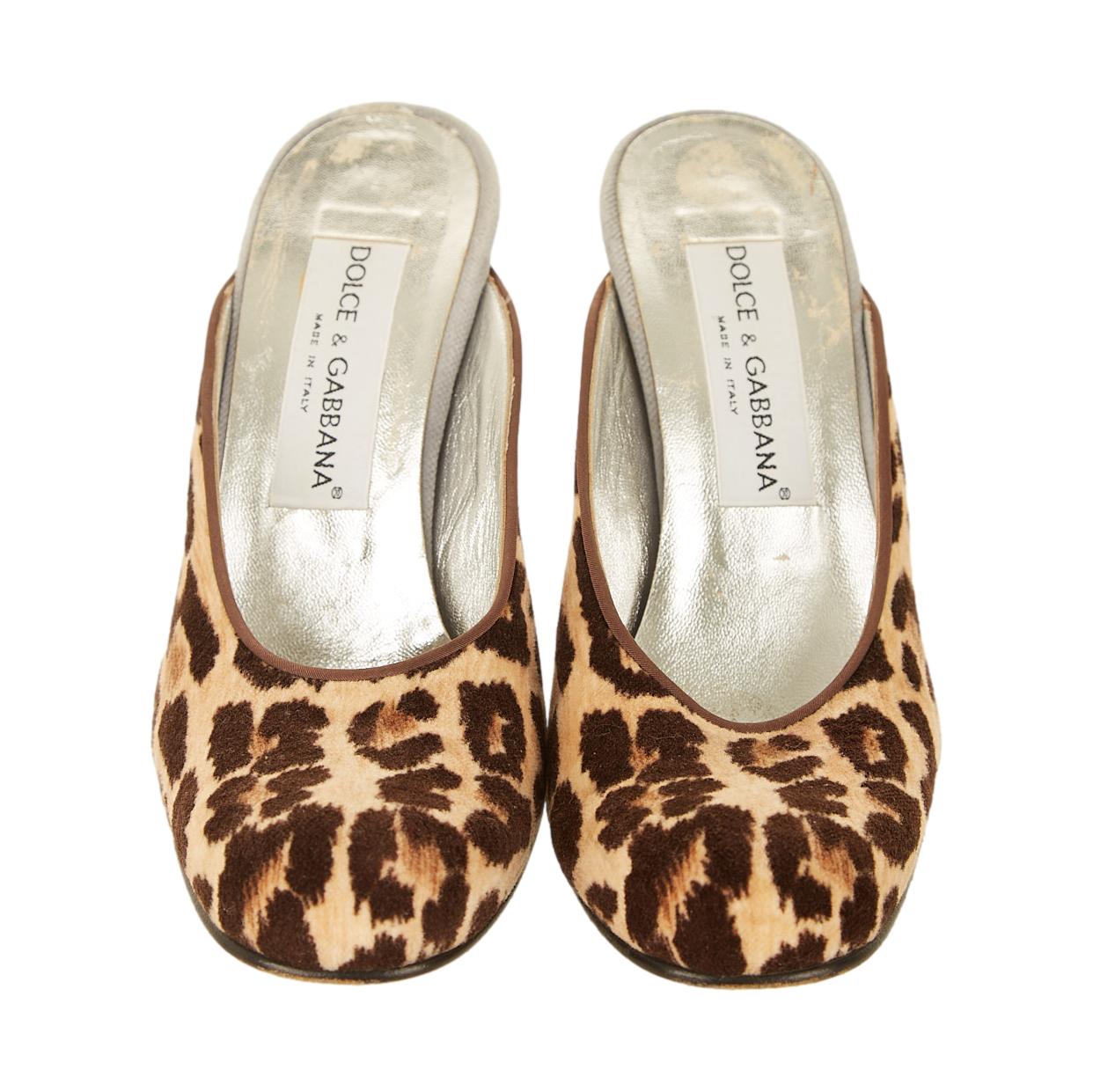 Dolce & Gabbana Cheetah Print Heels