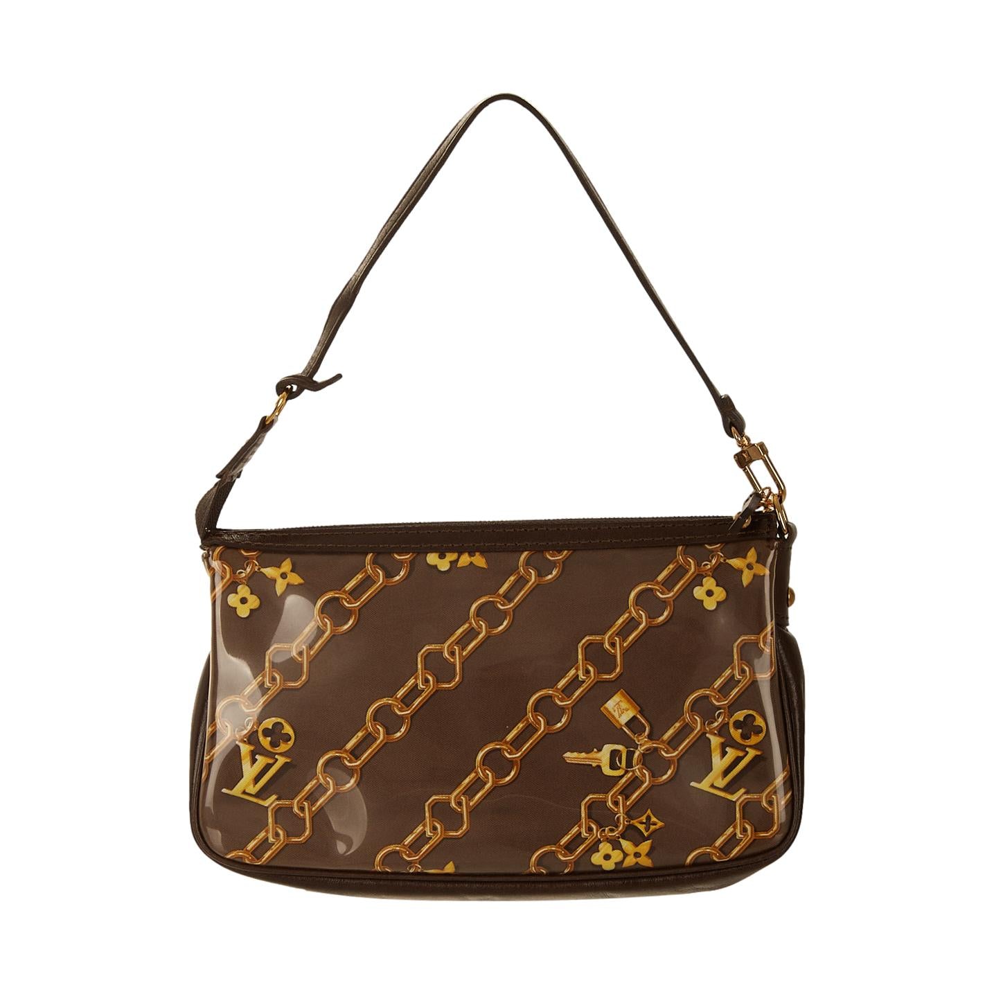 Louis Vuitton Brown Chain Mini Shoulder Bag