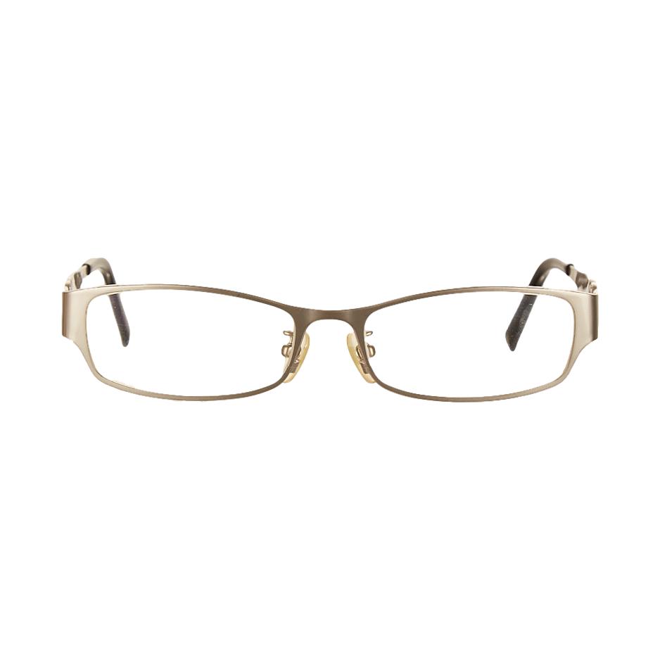 Chanel Silver Logo Micro Glasses