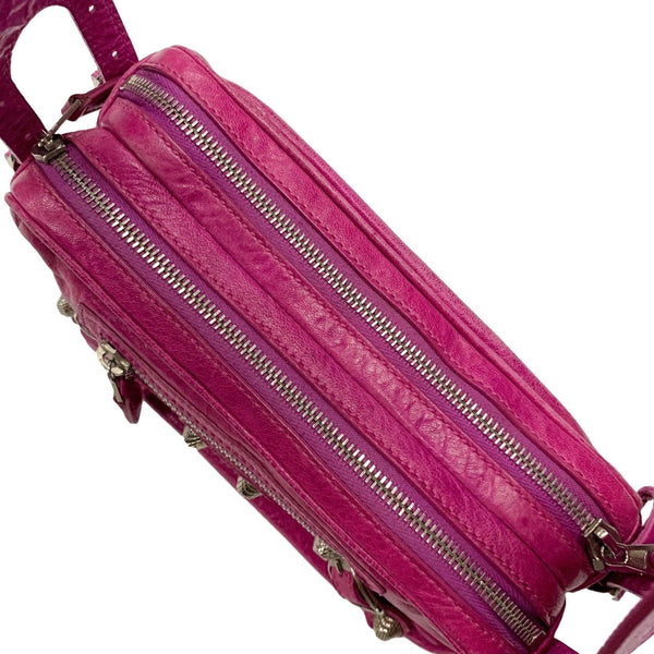 Balenciaga Fuchsia Mini Shoulder Bag - Handbags
