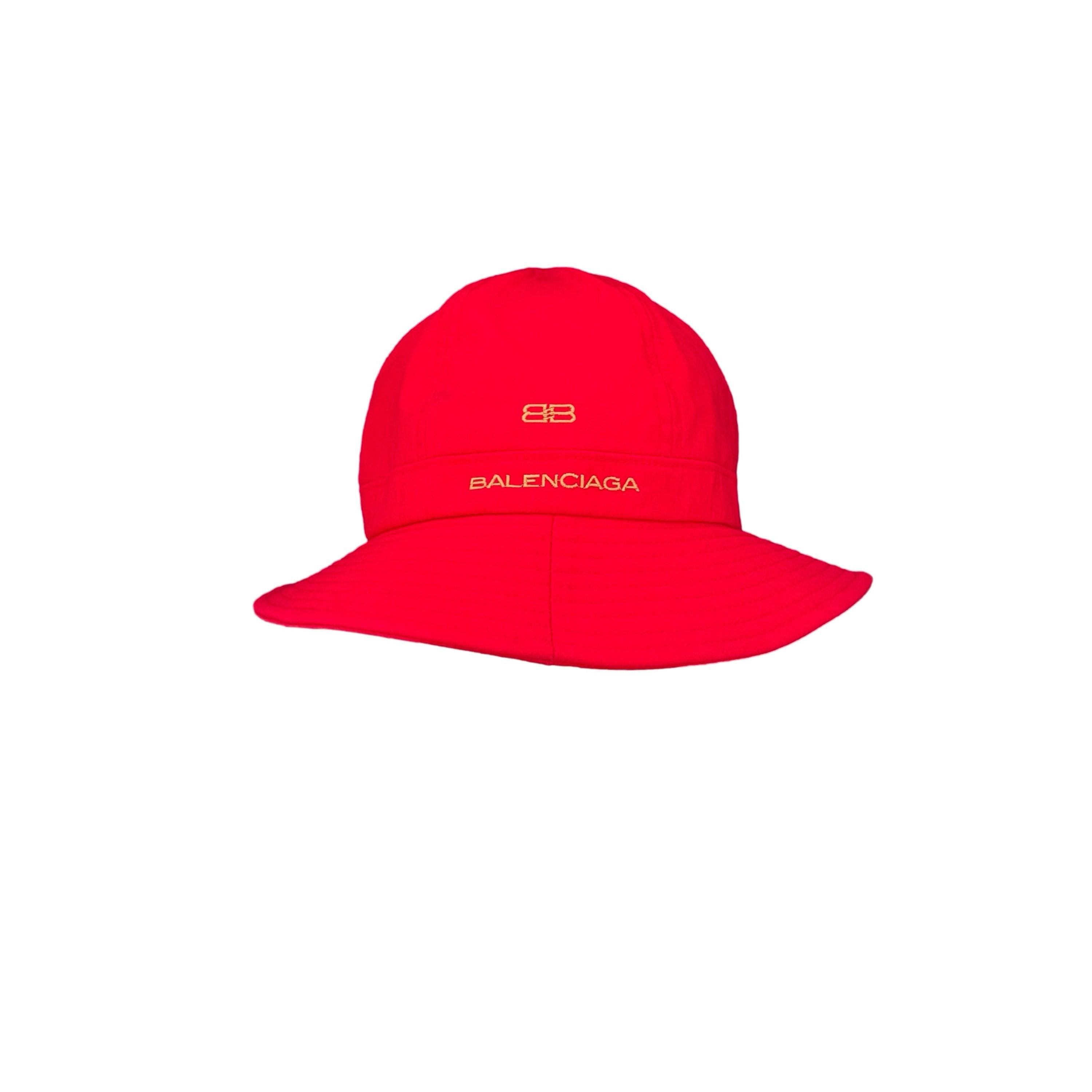 Treasures of NYC - Balenciaga Red Bucket Hat