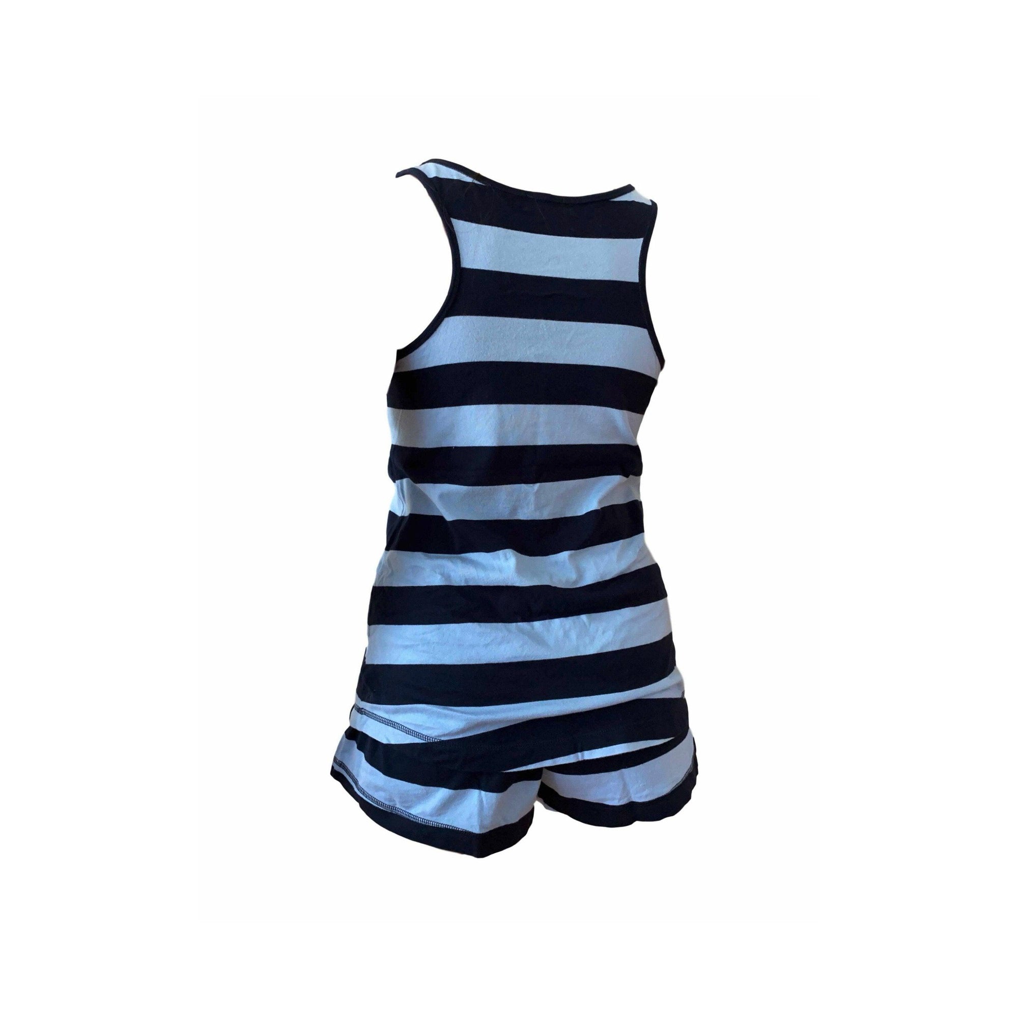 Burberry Blue Stripe Short Set - Apparel