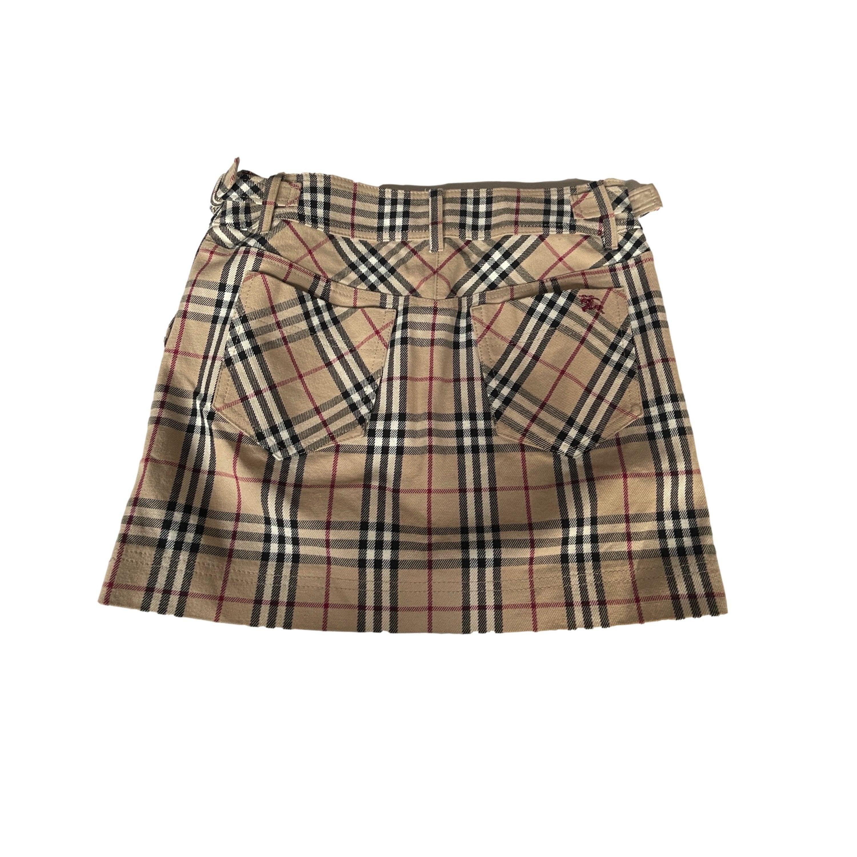 Treasures of NYC Burberry Classic Plaid Mini Skirt