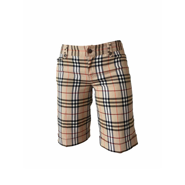 Burberry Classic Plaid Print Shorts - Apparel