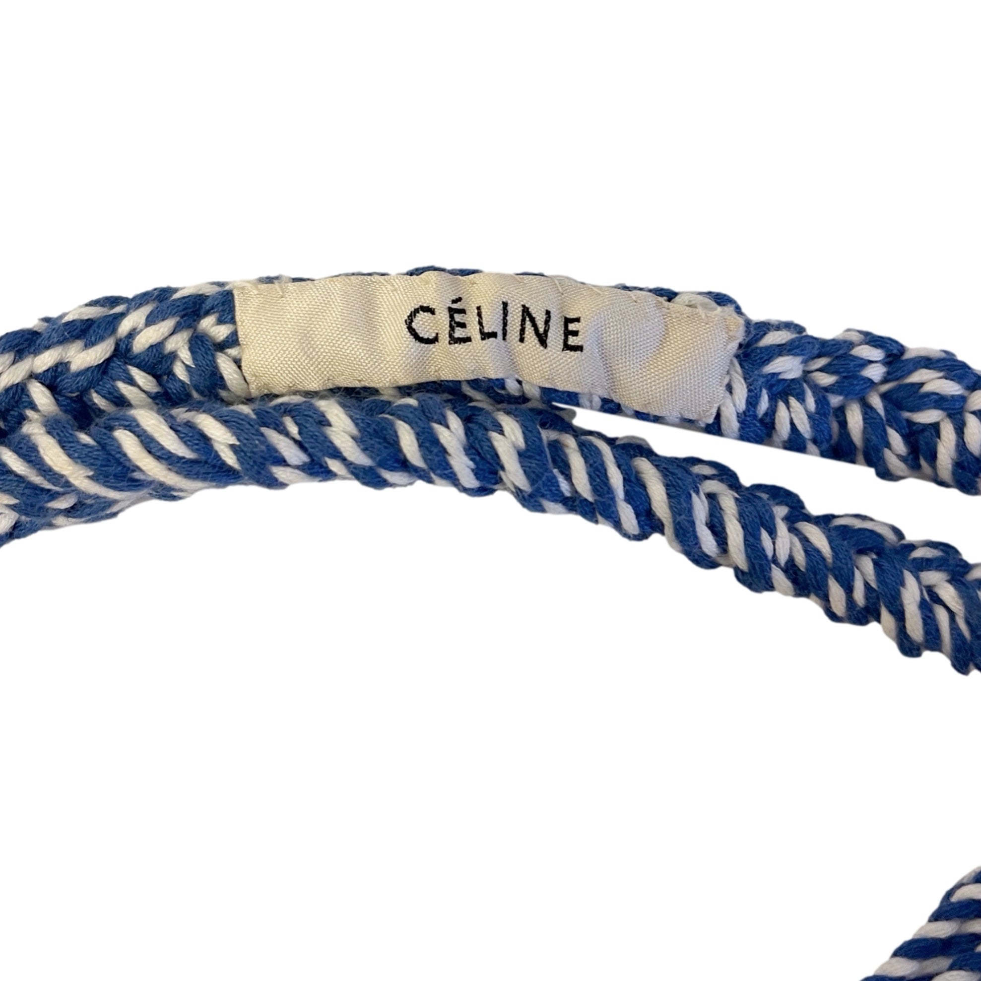 Celine Blue Net Bag - Handbags