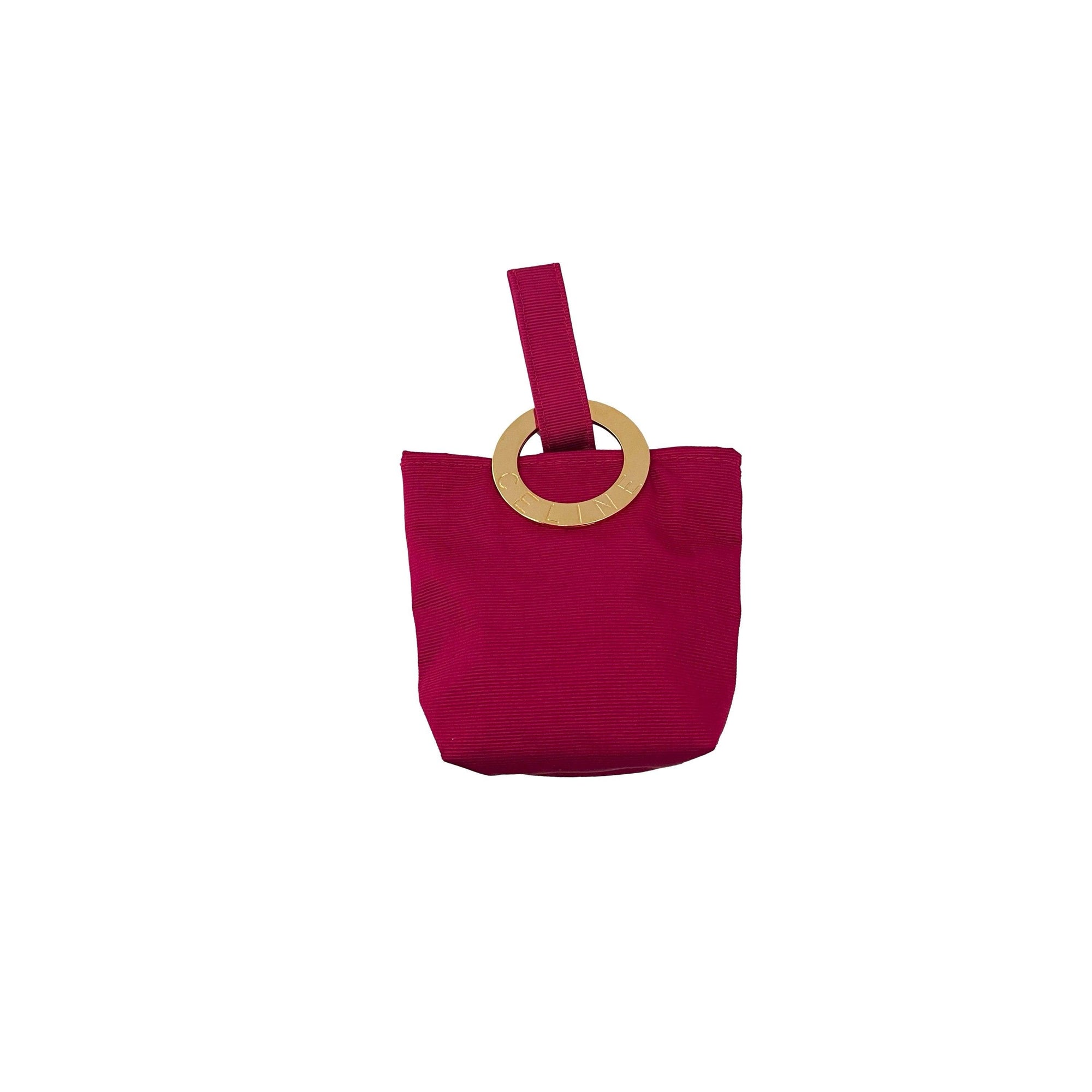 Celine Pink Micro Top Handle - Handbags