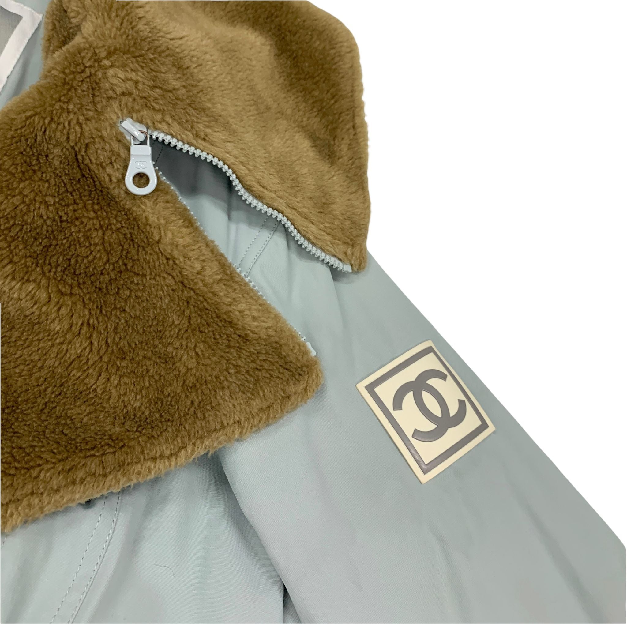Vintage Chanel Baby Blue Puffer Coat – Treasures of NYC