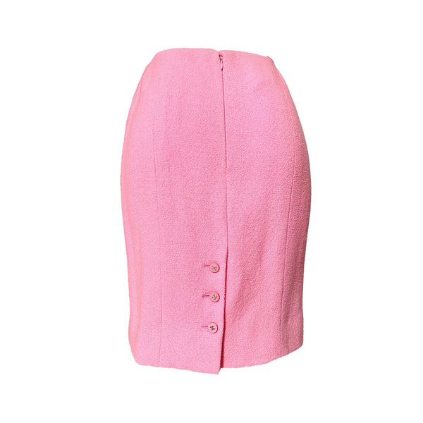 Chanel Baby Pink Skirt Set - Apparel