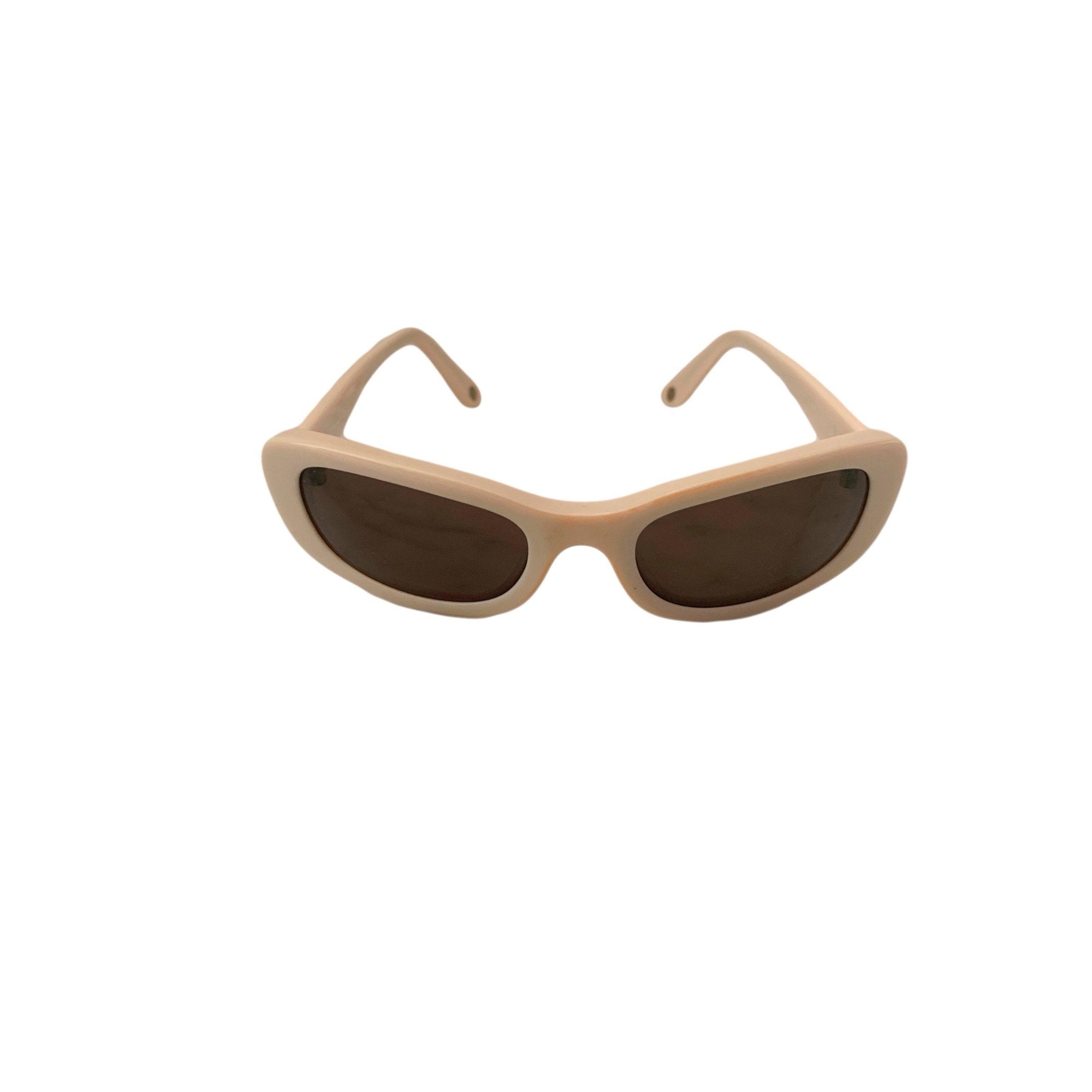 Chanel Beige Logo Sunglasses - Sunglasses