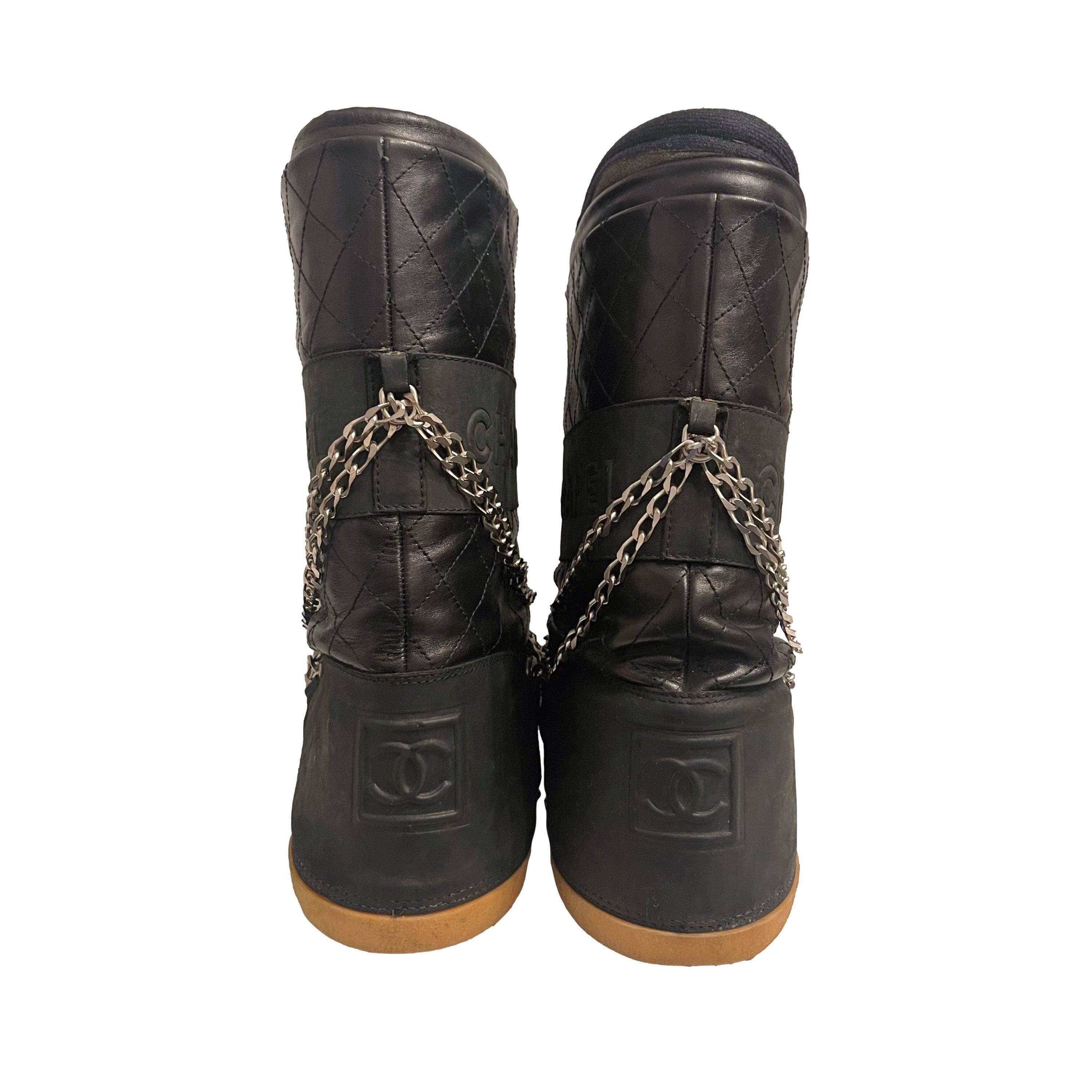 Chanel Moon Boots 