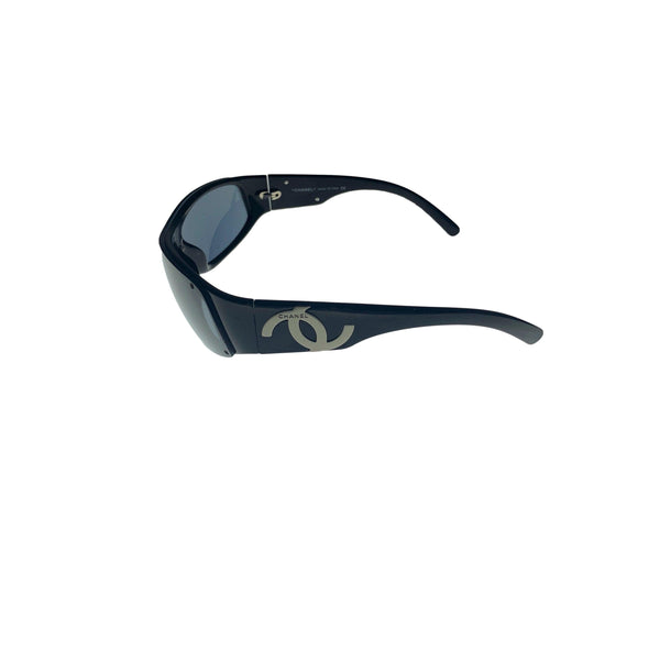Chanel Black Logo Sunglasses - Sunglasses