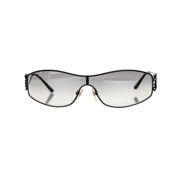 Chanel Black Micro Rhinestone Sunglasses
