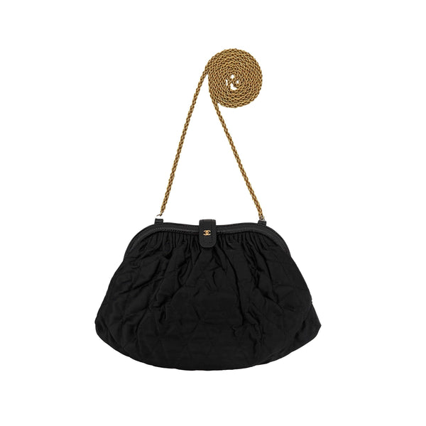 Chanel Black Mini Chain Bag - Handbags