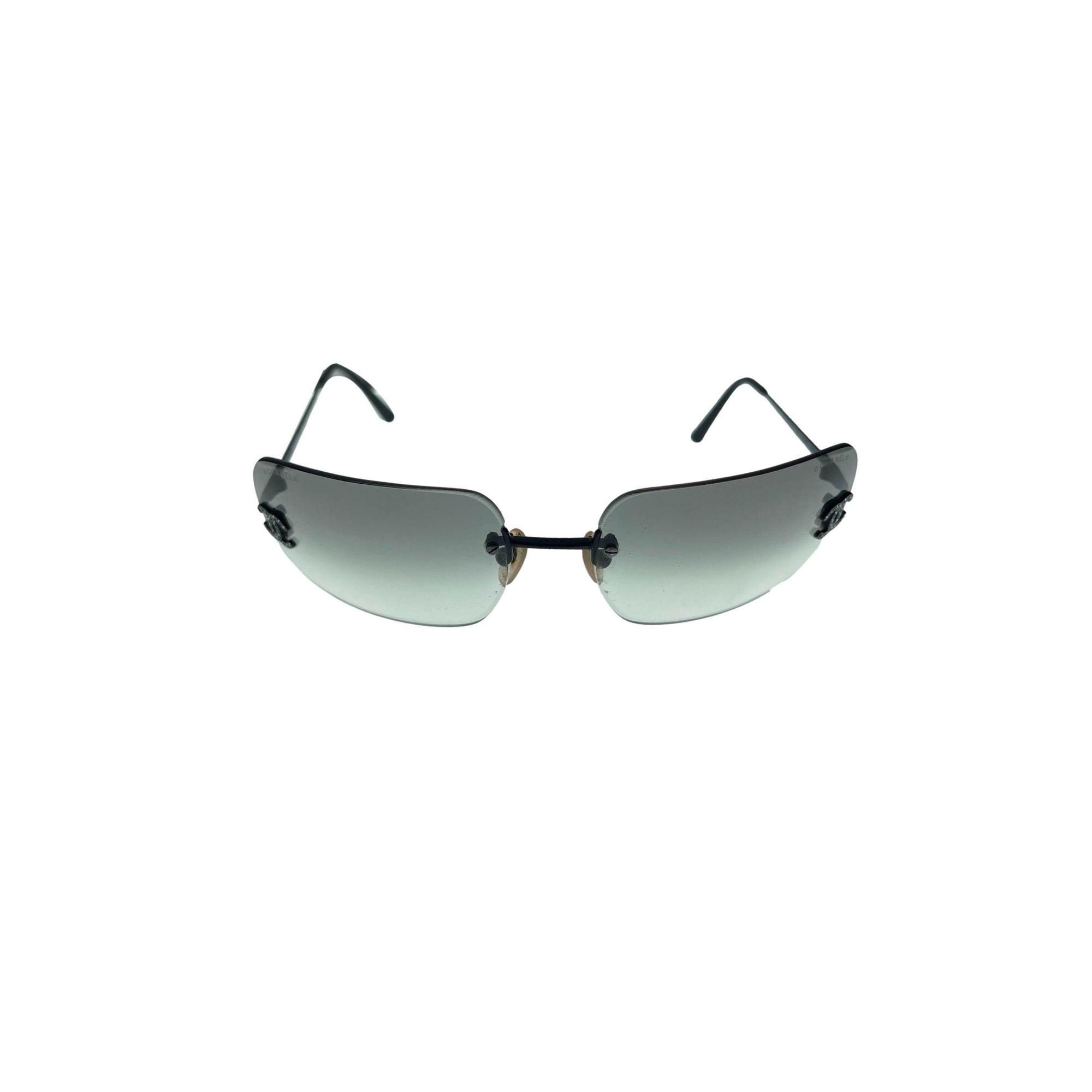 Chanel Black Rimless Sunglasses - Sunglasses