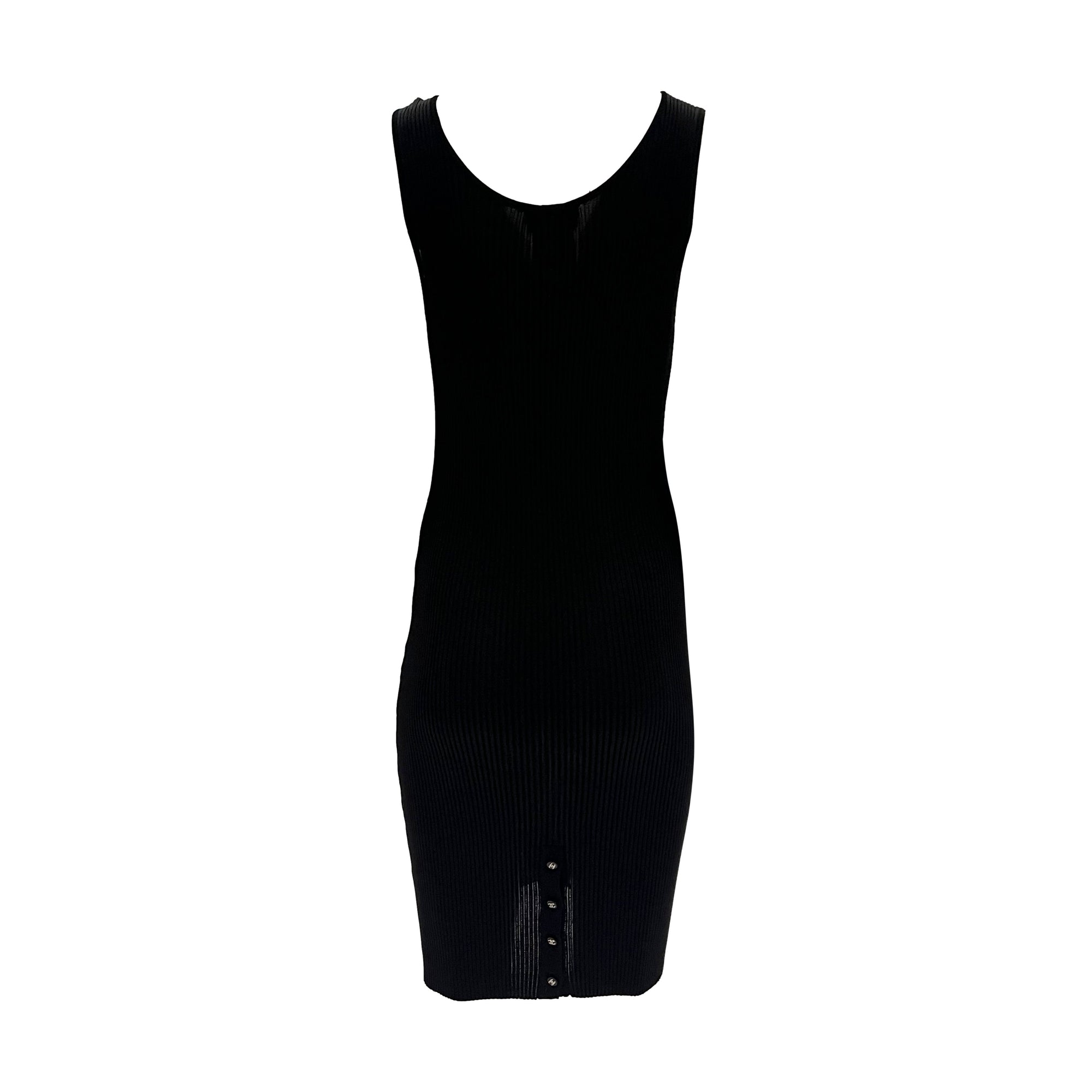 Treasures of NYC - Chanel Black Stretch Tank Dress Treasures of NYC - Chanel Black Stretch Tank Dress