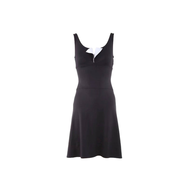 Chanel Black Stretch Tank Dress - Apparel