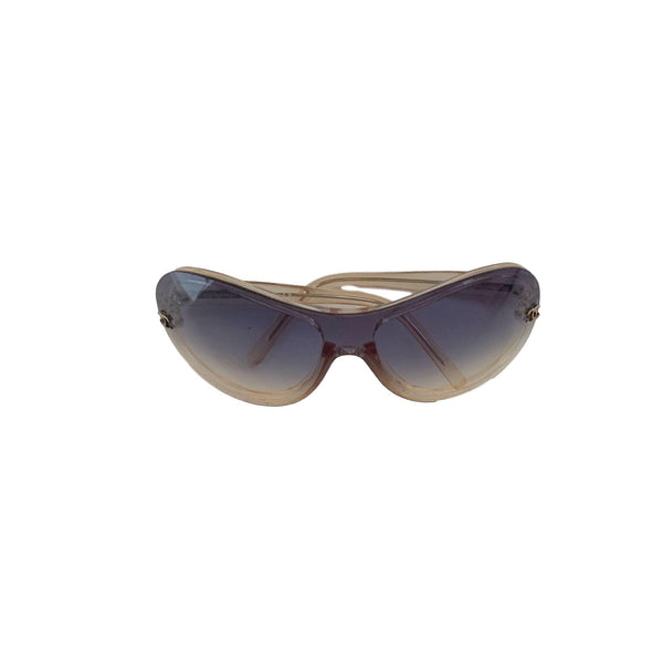 Chanel Blue Ombre Oversized Sunglasses - Sunglasses