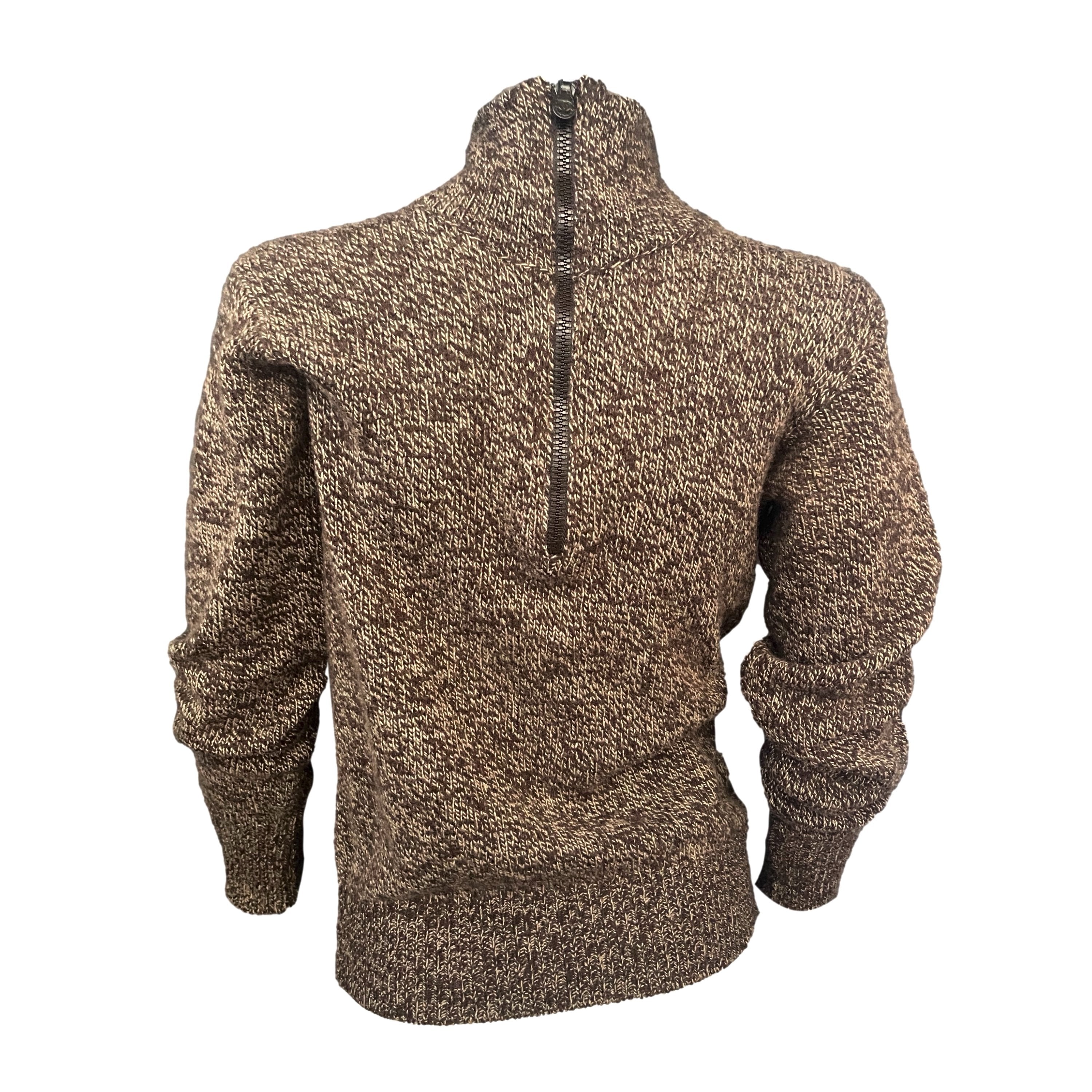 Treasures of NYC - Chanel Brown Turtleneck Cashmere Sweater