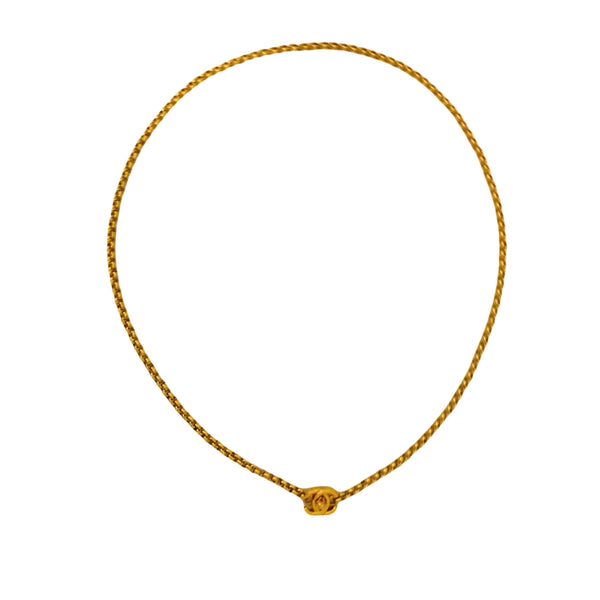 Chanel Gold Double-Wrap Necklace - Jewelry